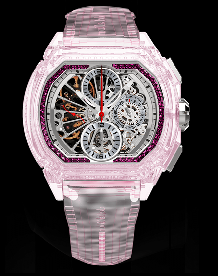 Replica DeLaCour Reflect Concept P Pink Sapphire WASC3280-0080 Watch